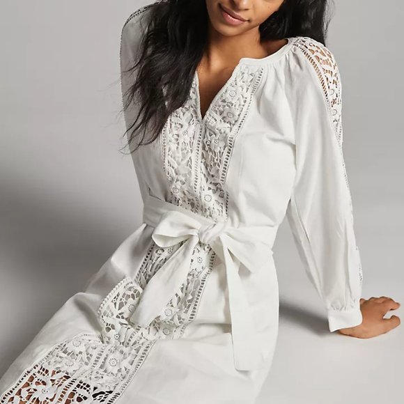 Anthropologie Dresses & Skirts - Bastienne Embroidered Tunic Dress by Anthropologie NWTs